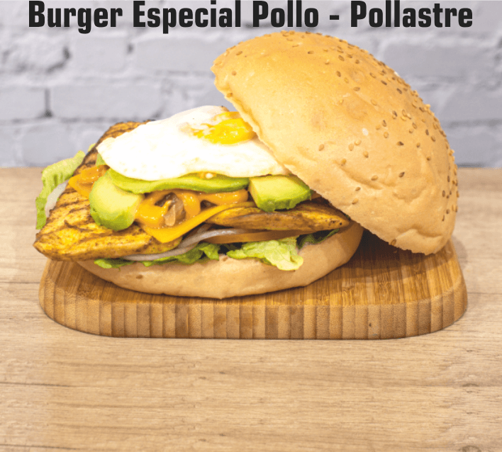 Burger Especial Pollastre