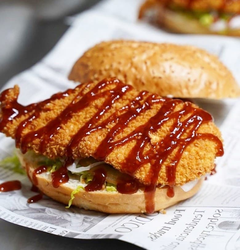 Burger World BCN - Crispy chicken burger
